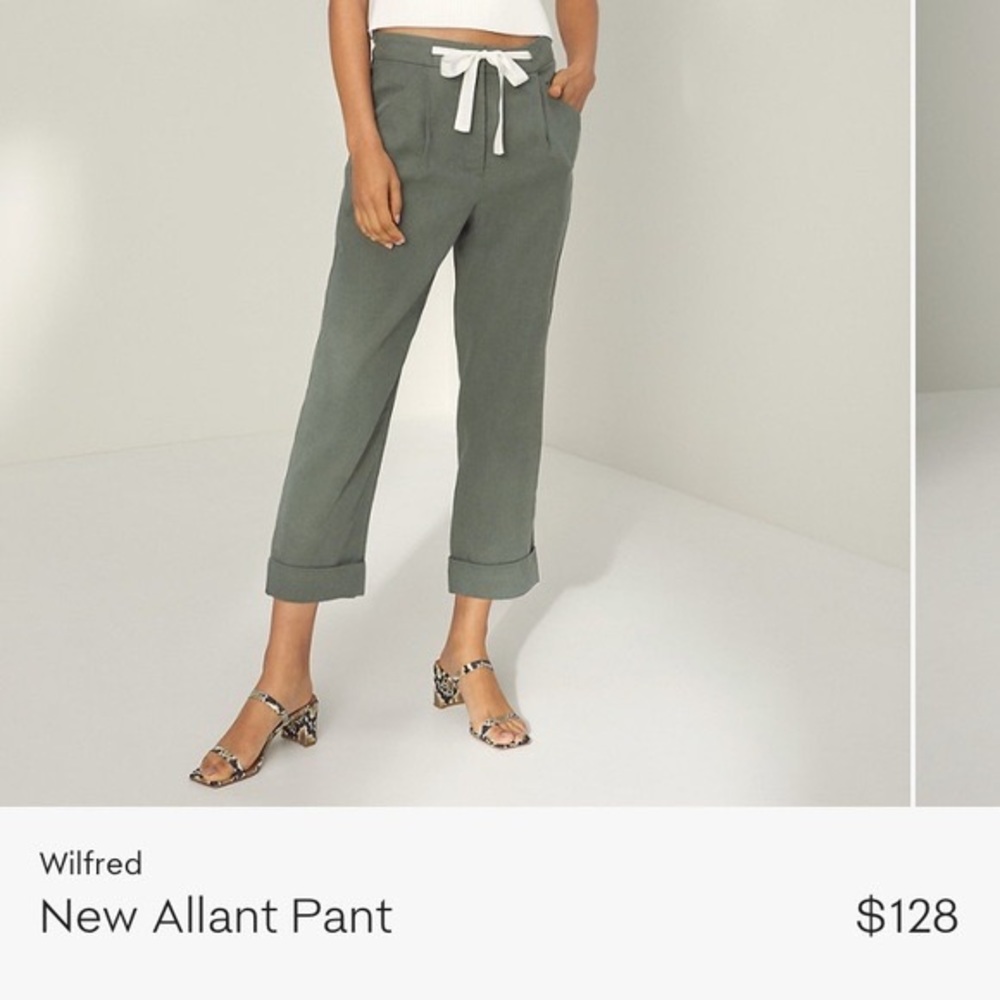 Wilfred New Allan’s Pant SZ 2 NWT - Picture 10 of 11